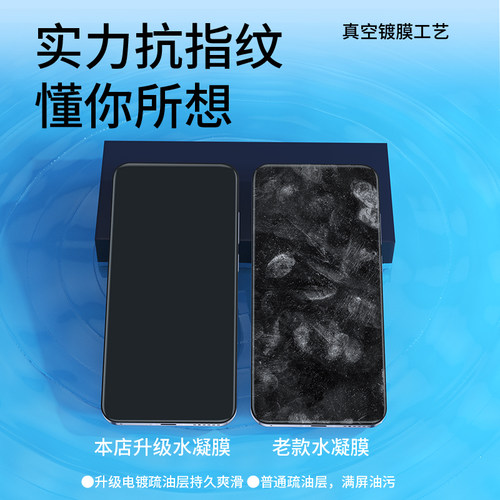 适用opporeno7手机膜reno7pro5g钢化水凝膜oppo全屏oppereno7se新年版opρoreno75g软膜rone全包opporneo新款 - 图2