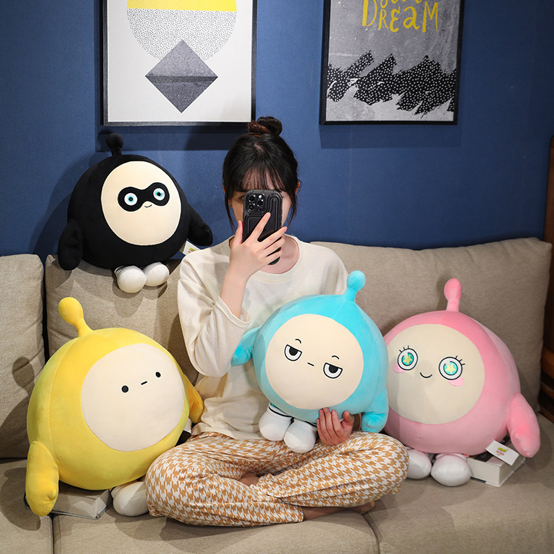 蛋仔派对生日礼物蛋仔派对娃娃公仔儿童抱枕生日礼物男女孩子小玩具学生毛绒玩具偶