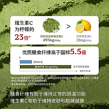 Soacai有机羽衣甘蓝冻干粉奇亚籽青汁[4元优惠券]-寻折猪