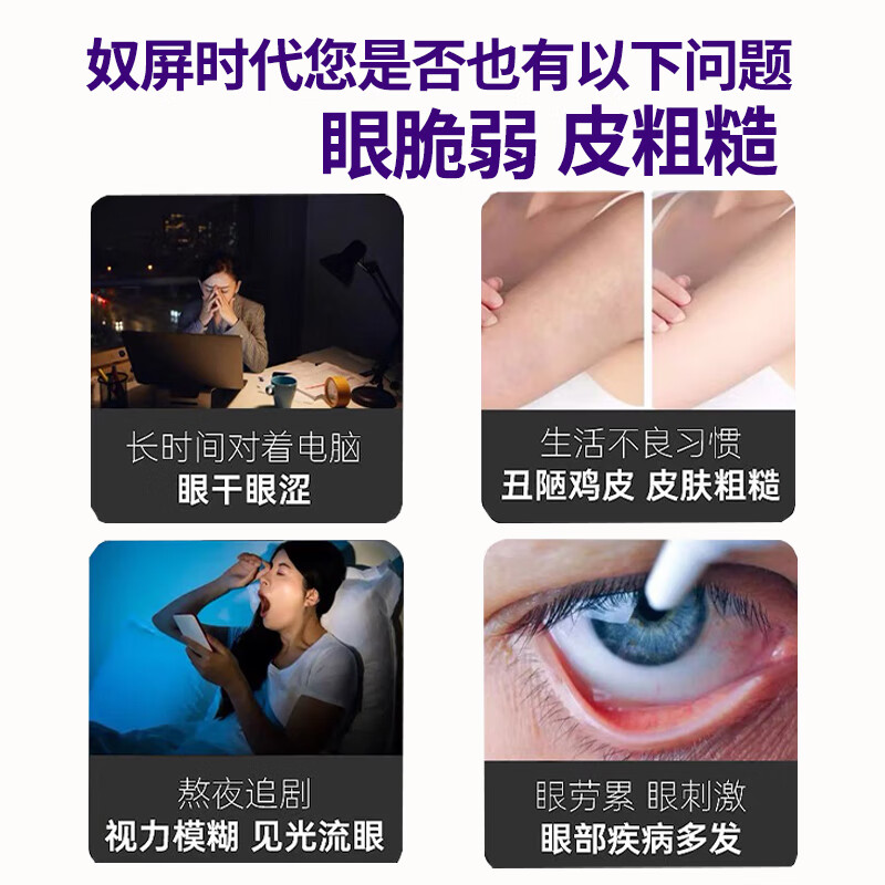 维生素a正品官方旗舰男士脸部皮肤粗糙修复非维a异酸软胶囊药片QD-图2