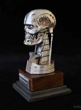 龙飞兔舞  105MM 家居桌面饰品摆件  终结者头颅  LTCP-319/3D