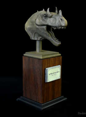 龙飞兔舞 全高170MM 家居桌面摆件 猛龙胸像摆件  LTCP-474/