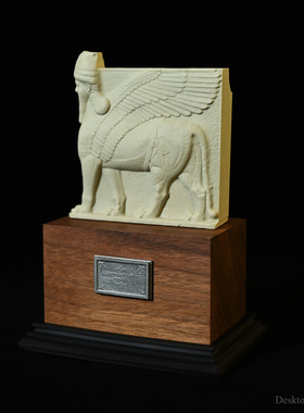 龙飞兔舞 150MM  桌面装饰品树脂摆件 古亚述帝国神像LTCP-354/