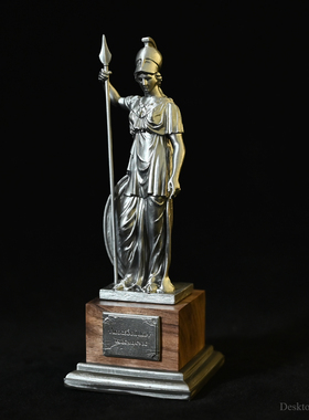 龙飞兔舞 150MM  桌面装饰品树脂摆件  希腊战神   LTCP-355/3D