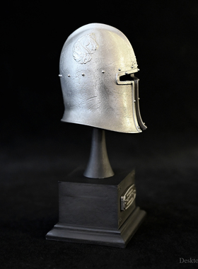 龙飞兔舞130MM家居装饰办公树脂摆件 欧洲中世纪骑士头盔LTCP-304