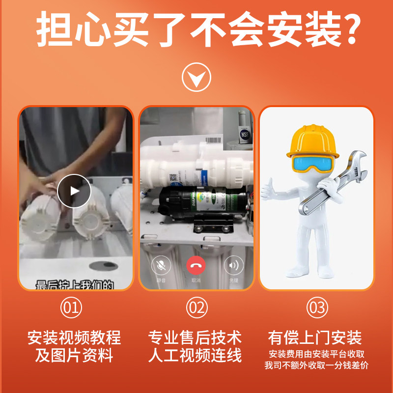 安吉尔净水器滤芯陶氏膜500g pp膜 Lebeaswert乐博维净水器