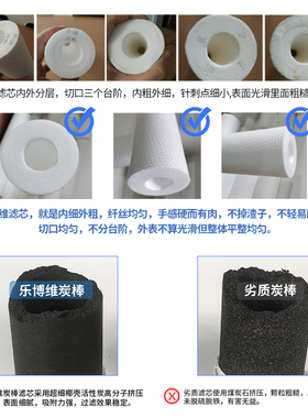 乐博维适配海尔净水器滤芯HU603-5A/603-3A净软化款不锈钢净水机