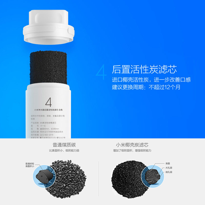 小米净水器滤芯PP棉前置后置RO反渗透1号2号3号4号400G600G 167,淘宝优惠券,粉丝福利购,淘宝优惠卷