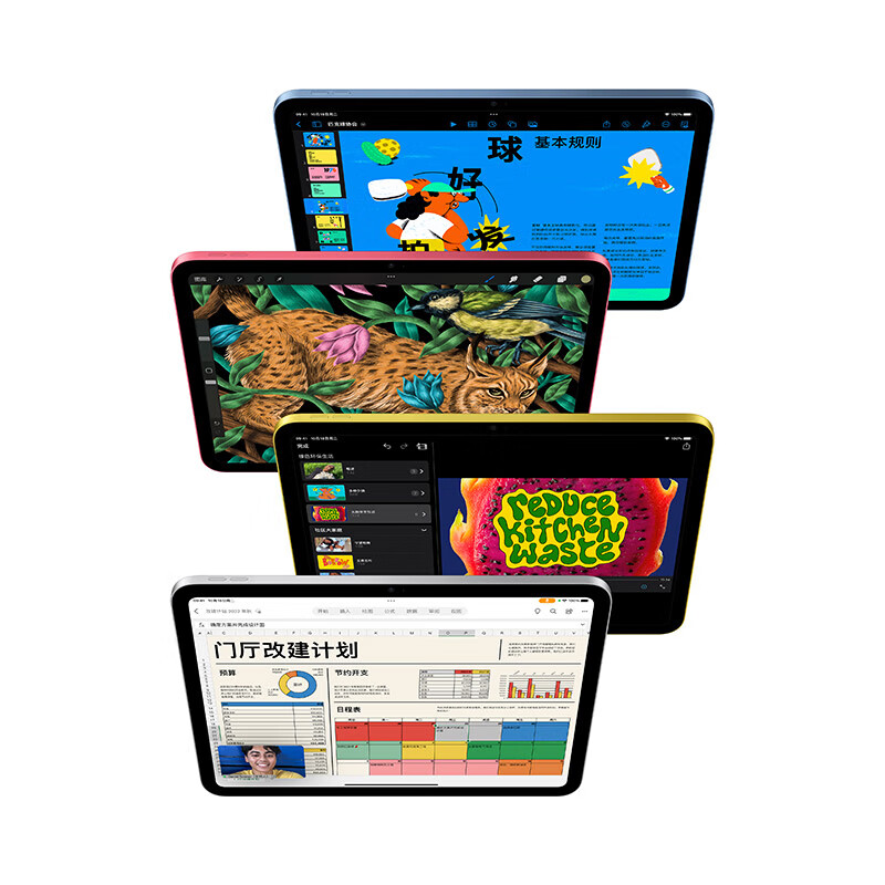 Apple/ƻ 2022 iPad 10ʮƽ10.9Ӣ A14оƬWLAN2439Ԫ
