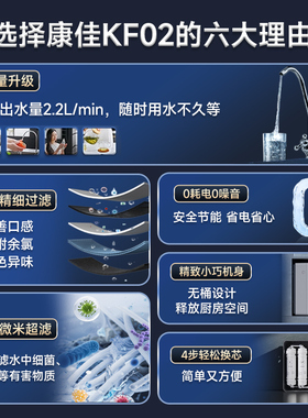 康佳超滤净水器【晒单送滤芯】