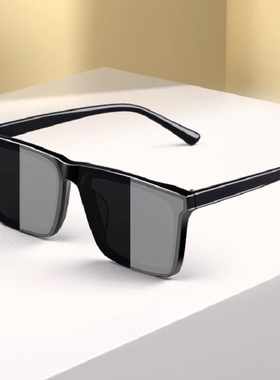 方形简约太阳镜2023新款男士潮流墨镜网红时尚百搭太阳眼镜潮