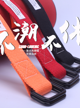男女士情侣款ins风学生帆布腰带