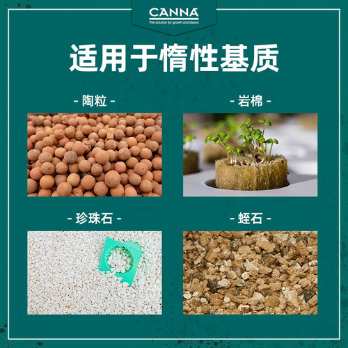 荷兰无土栽培CANNA SUBSTRA Flores A花卉果肥兰花专用植物营养液 - 图0