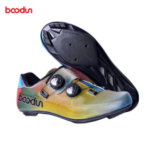 boodun road car riding shoes mens dazzling breathable card shoes Mountaineering bike bikes hard bottom moped to bike shoes