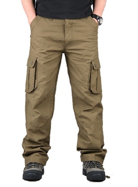 Men's Cargo Pants Casual Multi Pockets Military Tactical Pan