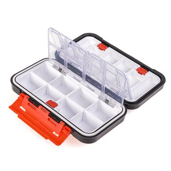 Waterproof Fishing Tackle Box Hooks Lures Accessories Box Fo