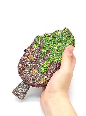 Classical women accessories diamonds luxury clutches ice lol
