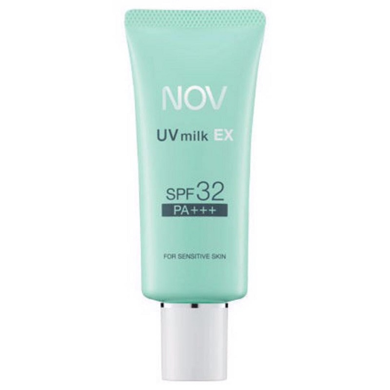 日本NOV娜芙防晒霜增量版46g敏感肌可用 加量限定款物理防晒spf32 - 图3