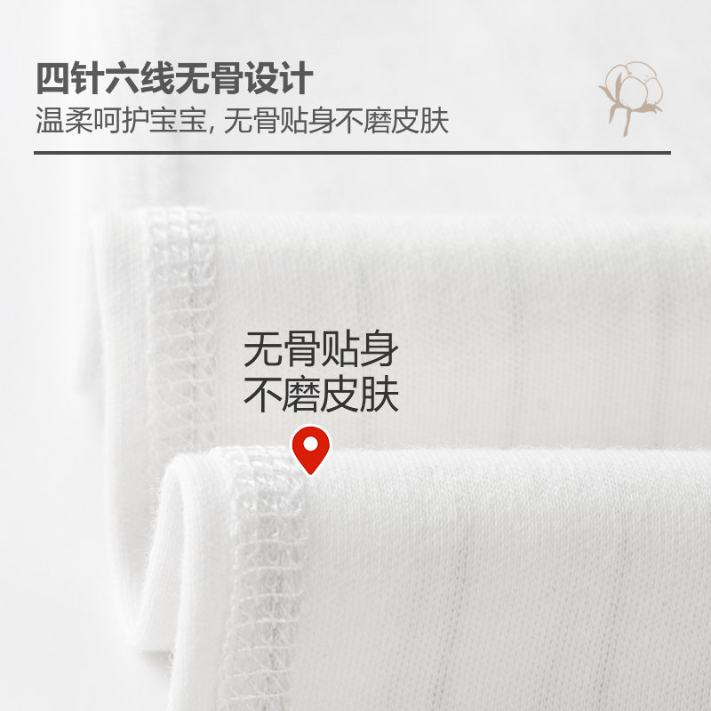 婴儿连体衣服纯棉男宝宝0一棒球服 Carmellania连身衣/爬服/哈衣