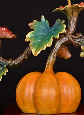 纯铜财富丰收电视柜客厅办公室