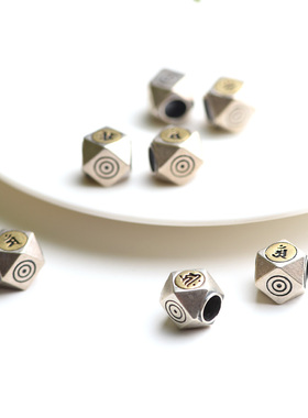 天然纯银925银diy配件项坠/吊坠