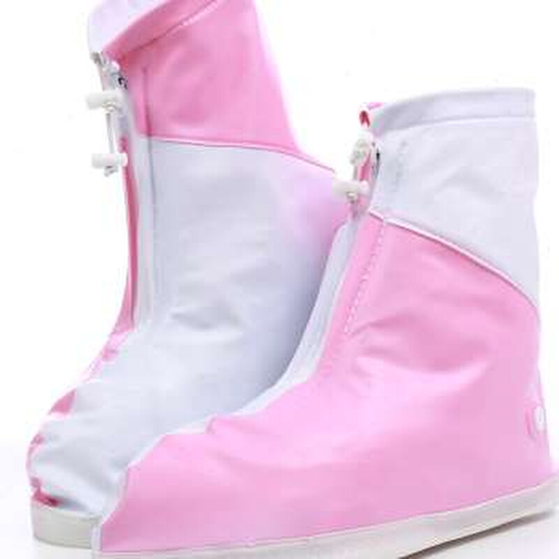 雨鞋套防水鞋套女加厚耐磨防滑防雪雨天防雨鞋套男冬户外徒步旅u. - 图1