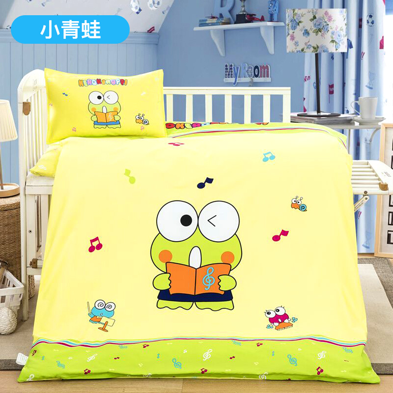 极速厂销儿童棉被芯加被套p12x15米小孩120x150幼儿园宝宝春秋冬 - 图1