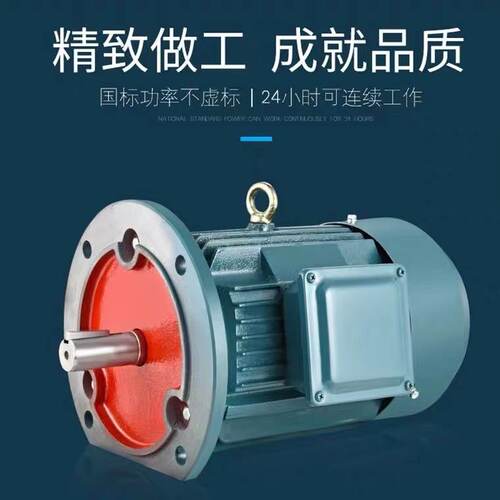 三相电动机Y80M2-4 0.75KW/0.55/80M2-2 1.1千瓦全铜国标电机380V - 图1
