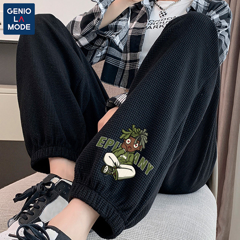 森马集团geniolamode华夫格卫裤 GENIOLAMODE服饰休闲裤