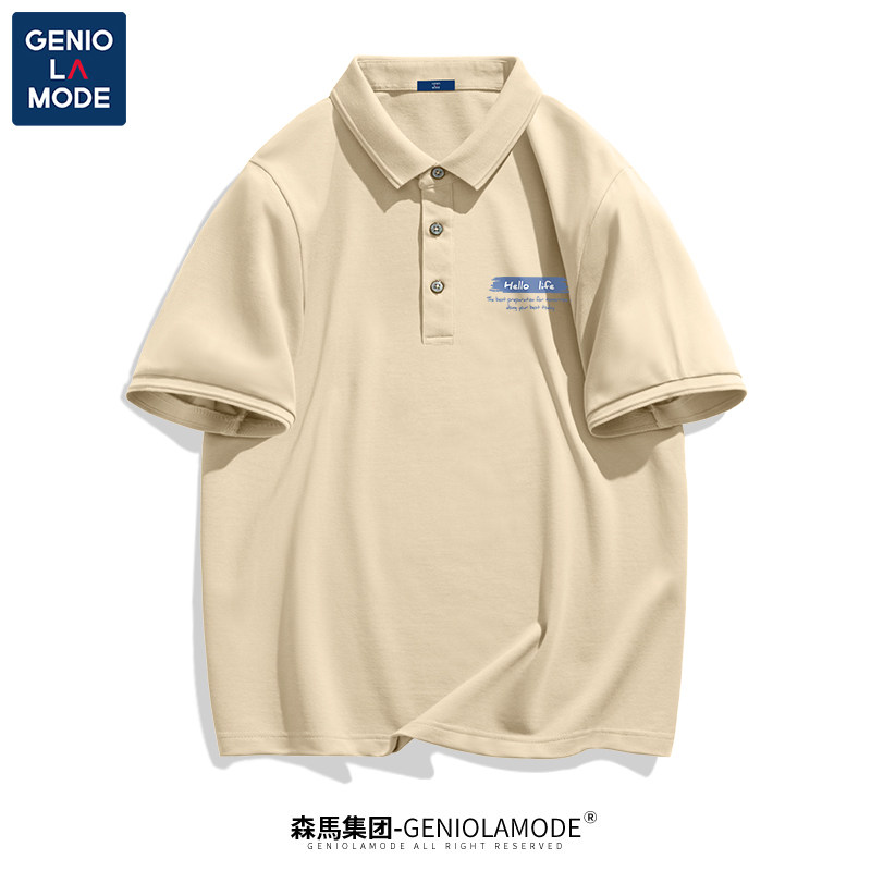 森马集团geniolamode男生潮polo衫 GENIOLAMODE服饰T恤