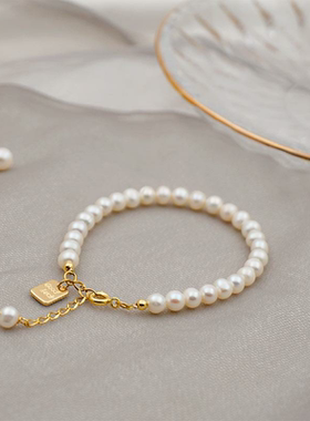 淡水珍珠手链女生春夏新款珠珠手