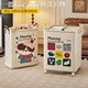 Dirty clothes basket household foldable toilet bathroom