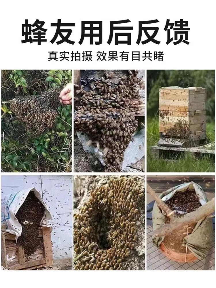 引蜂神器野外用诱蜂水中土锋养蜜蜂专用神器招蜂水引诱蜂王信息素 - 图2