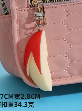 小兔子苹果项链个性仿真趣味小兔