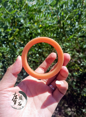 庄周梦石俏色糖镯方条天然玉石手镯精品内蒙古佘太翠佘太玉民族风