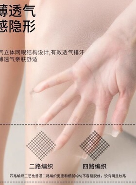 春夏裸感0D任意剪菠萝袜显瘦超透黑丝美肤防勾薄荷曼波丝袜打底袜