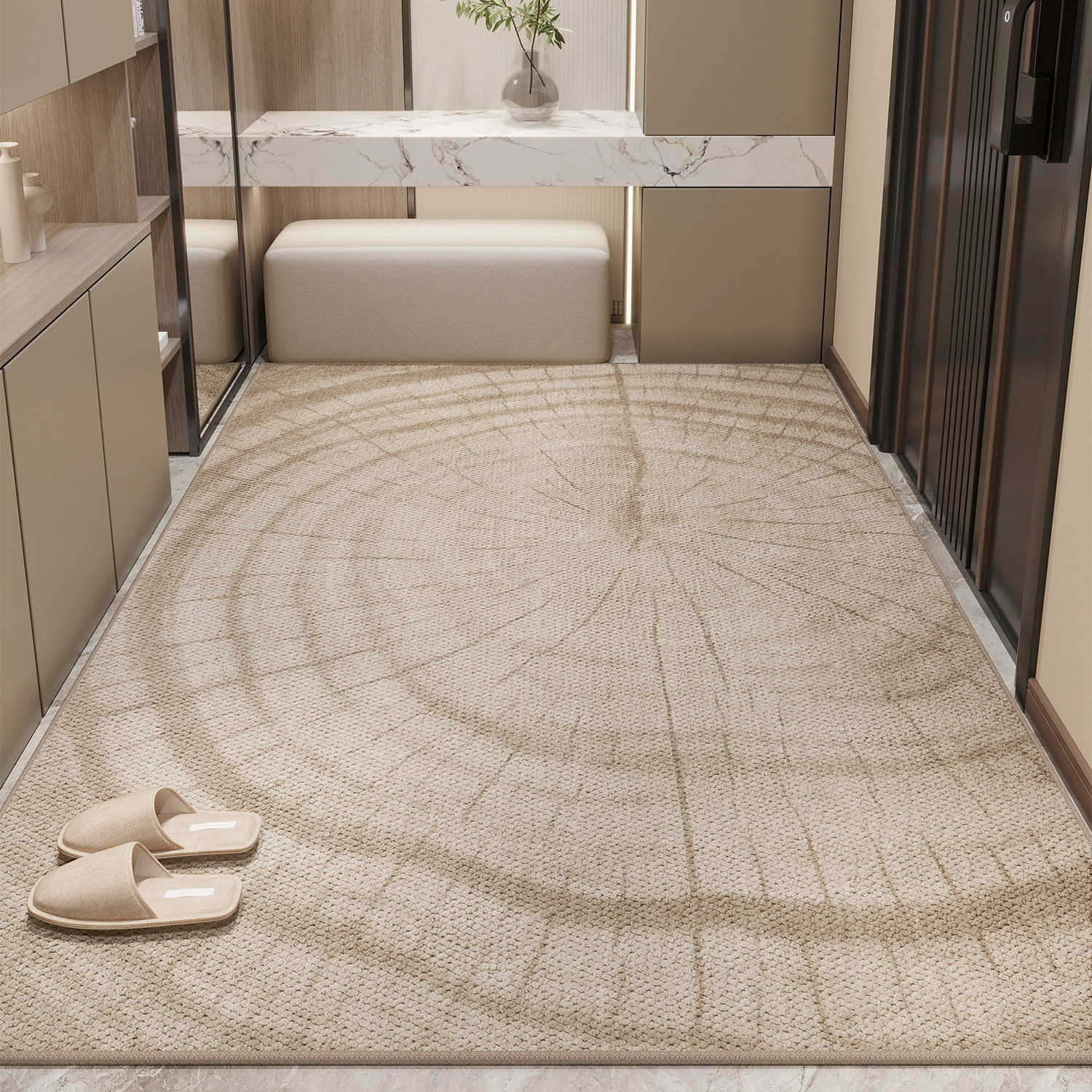 入户门地垫高级轻奢玄关门口进门门垫家用防滑脚垫地毯可裁剪垫子,淘宝优惠券,粉丝福利购,淘宝优惠卷