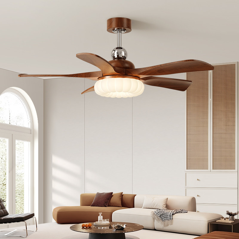 法式中古餐厅风扇灯新款奶油风吊扇灯具餐桌客厅卧室电扇一体吊灯,淘宝优惠券,粉丝福利购,淘宝优惠卷