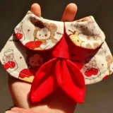 Слюнявчик, шарф, милый нагрудник, кукла, кот, домашний питомец, кукольный воротник