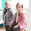 Children's down jacket thin off-season baby