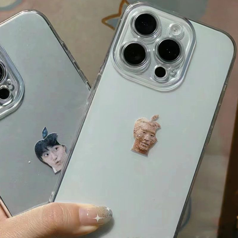 恶搞贺峻霖手机壳搞怪透明手机壳适用iPhone15promax全包11苹果14简约13保护套xr宋亚轩xs趣味个性范丞丞同款