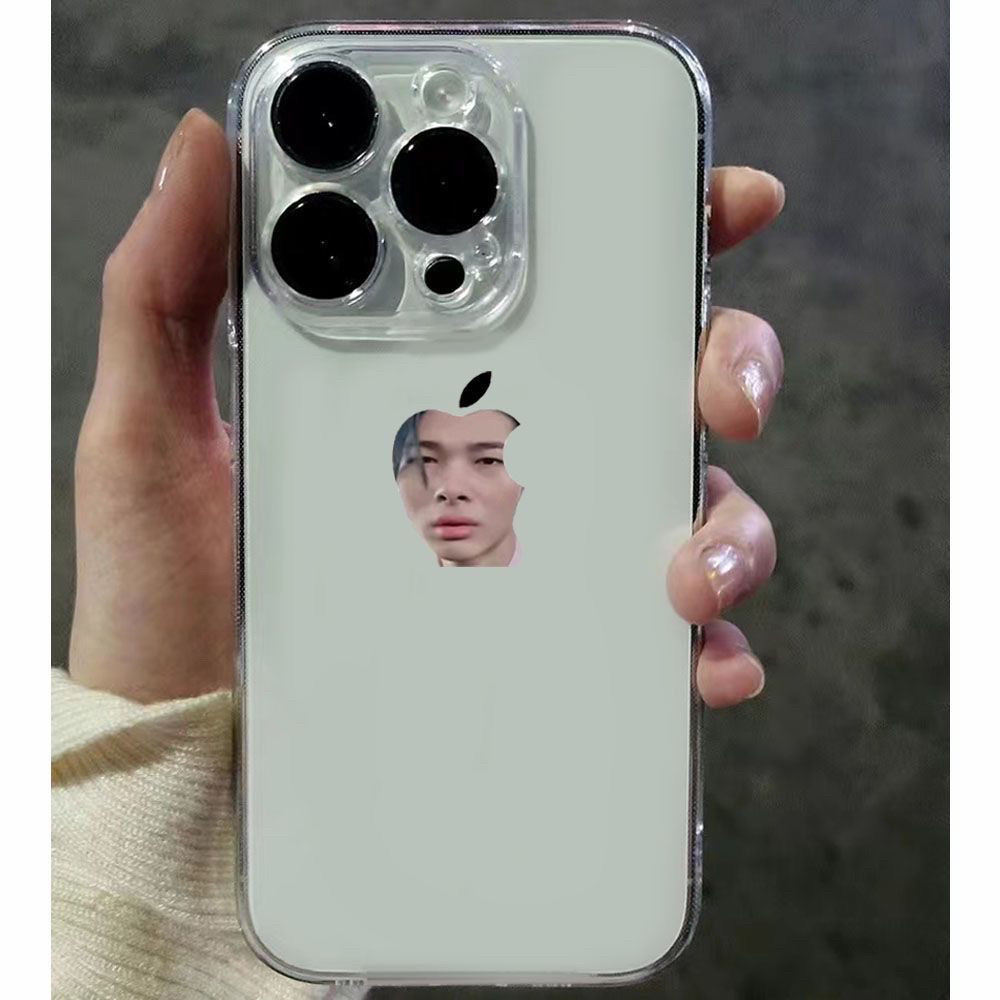 恶搞贺峻霖手机壳搞怪透明手机壳适用iPhone15promax全包11苹果14简约13保护套xr宋亚轩xs趣味个性范丞丞同款