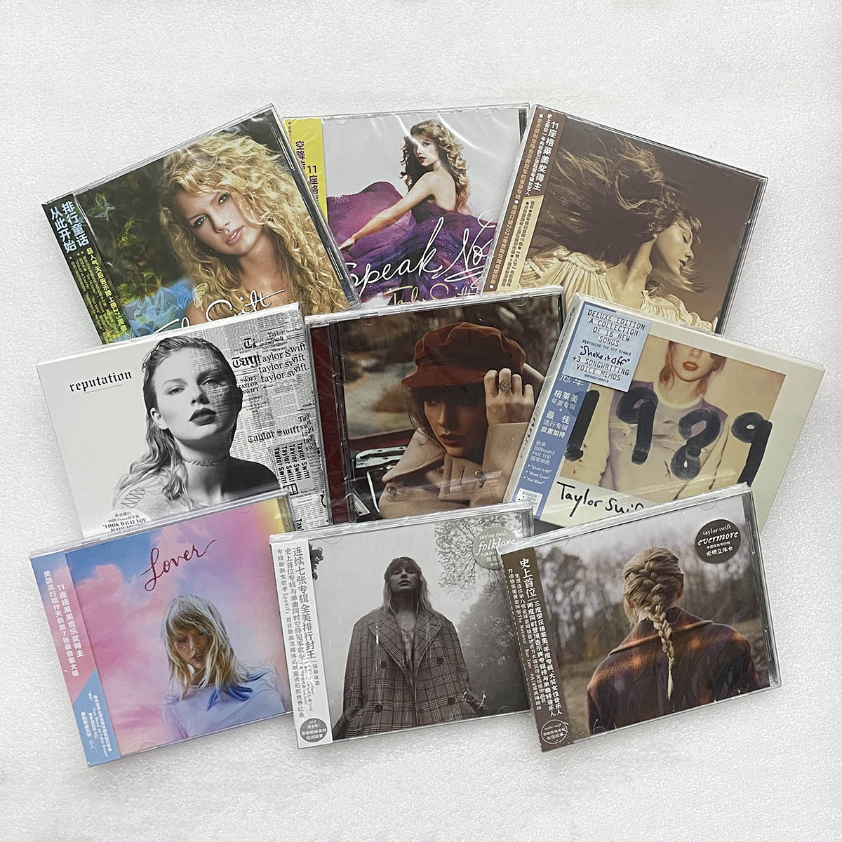 霉霉 Taylor Swift 泰勒斯威夫特 RED Lover evermore CD专辑正版 - 图0