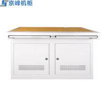Operating desk video surveillance center duplex triple six-link control UPS weak electric computer power security cabinet table