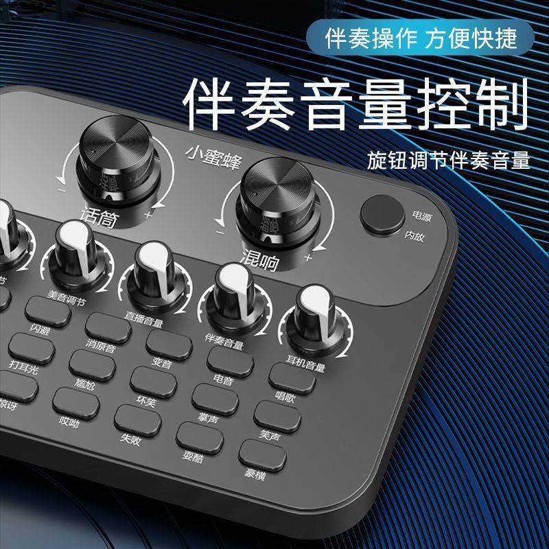 other/其他 无【V8强化版】蜜蜂声卡直播套装苹果手机电脑通用抖