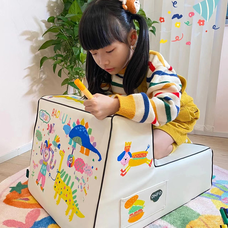 ONFO儿童绘画玩具礼盒涂鸦沙发送男孩女孩生日礼物实用小学生diy,淘宝优惠券,粉丝福利购,淘宝优惠卷