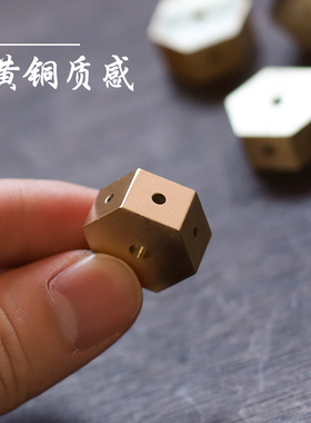 黄铜线香香插茶室桌面创意可斜插