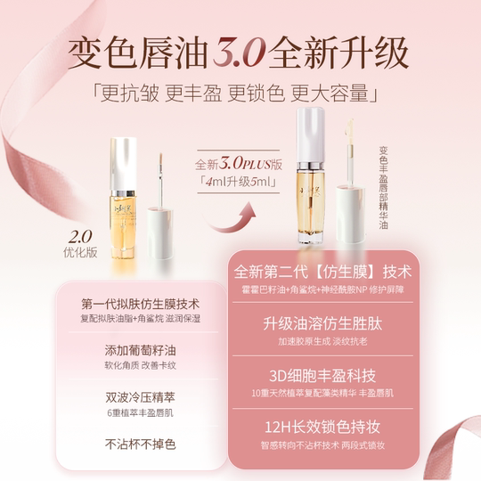 Xiaoshumei plump anti-wrinkle essence oil lipstick lipstick light pattern non-stick cup N2
