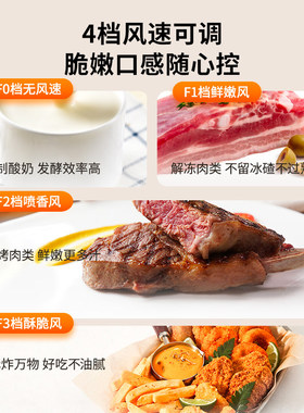 九阳空气炸锅KL65-V573 上下双热源 焱烤免翻面