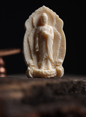 10大日如来鹿角雕刻轻奢小众项链男毛衣项链女生新款潮绳百搭吊坠